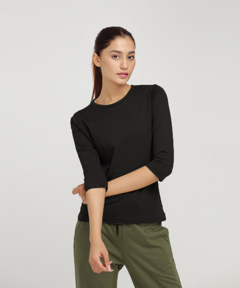 Women's Essential Three Quarter Tee